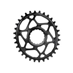 Plateau ovale Narrow Wide Direct Mount pour Race Face Noir