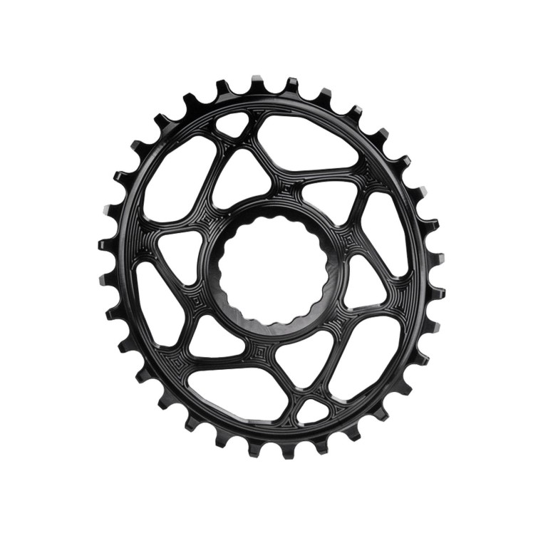 Plateau ovale Narrow Wide Direct Mount pour Race Face Noir