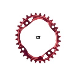 Plateau Oval Narrow Wide 104 mm Rouge