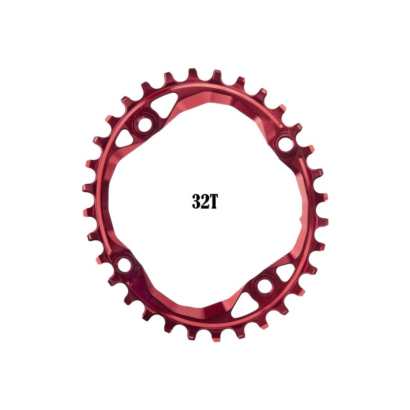 Plateau Oval Narrow Wide 104 mm Rouge