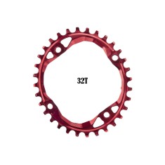 Plateau Oval Narrow Wide 104 mm Rouge