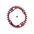 Plateau Oval Narrow Wide 104 mm Rouge