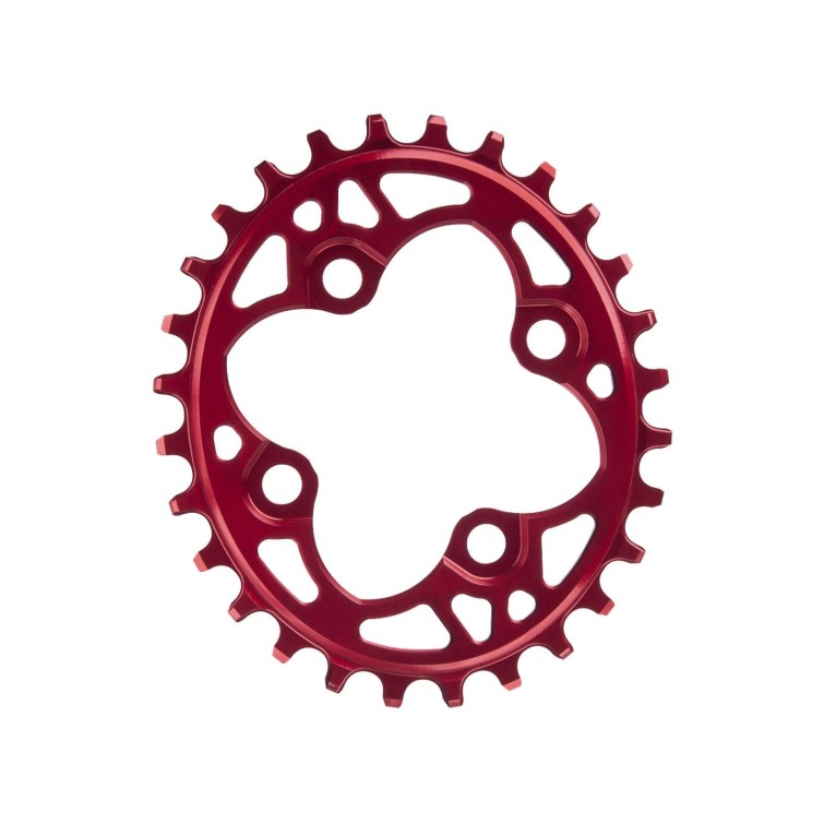 Plateau Oval Narrow Wide 64 mm Rouge