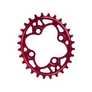 Plateau Oval Narrow Wide 64 mm Rouge