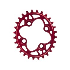 Plato ovalado Narrow Wide 64 mm Rojo