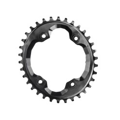 Plateau ovale Narrow Wide pour Shimano XTR M9000 Noir