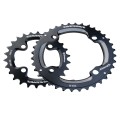 Juego de 2 platos Turbine 2X11 velocidades 104/64 mm