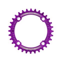 Plateau Retainer Ring - Violet - 32 dents