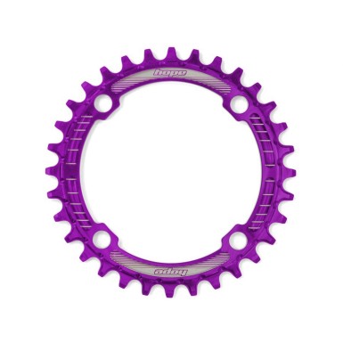 Plateau Retainer Ring - Violet - 32 dents