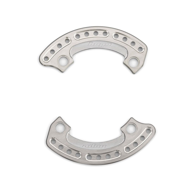 1/4 Bash Chainring Guard (Pair) Silver