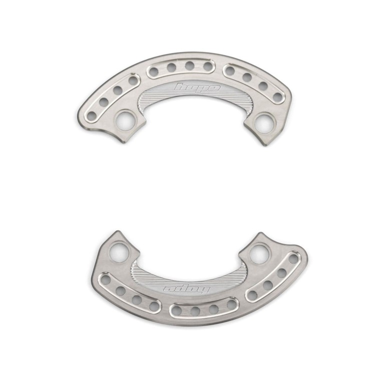 1/4 Bash Chainring Guard (Pair) Silver