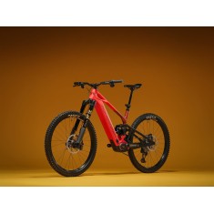 Crafty Carbon XR Electric Mountain Bike - Flame Red
