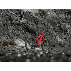 Crafty Carbon XR Electric Mountain Bike - Flame Red