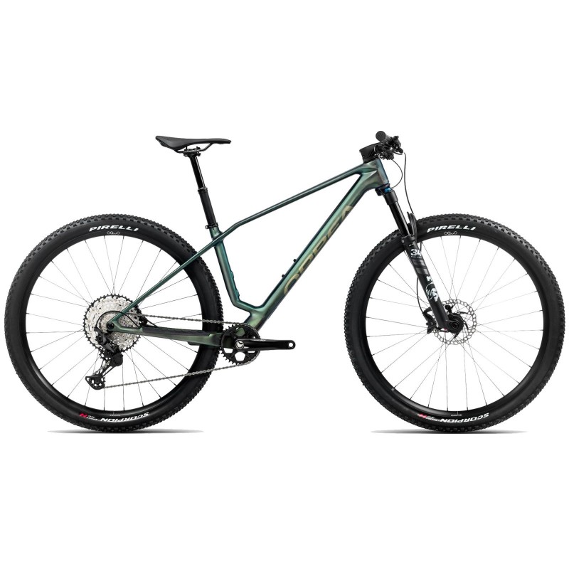 Bicicleta de montaña Alma M20 verde