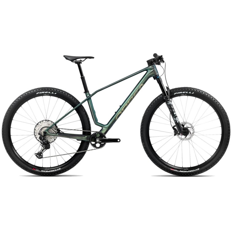 Bicicleta de montaña Alma M20 verde