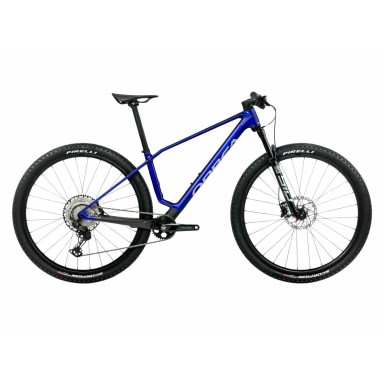 Orbea VTT Alma M30 - Cobalt Blue (Gloss) / Carbon Raw (Matt) - Purebike
