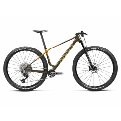 Bicicleta de montaña Alma M-PRO Caramel Carbon View / Leo Orange (Gloss)