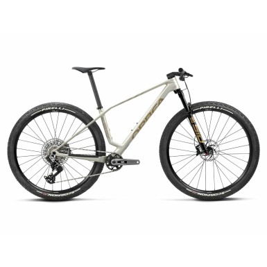 Bicicleta de montaña Alma M-PRO Golden White / Titan Gold (Matt)