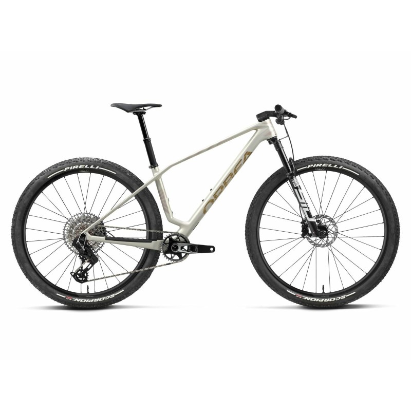 Alma M-Team AXS Mountain Bike Golden White / Titan Gold (Matt)