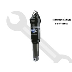 Mantenimiento anual o cada 100 h para amortiguador Fox Float R, RP, CTD, DPS