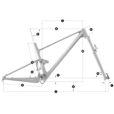 Bicicleta de montaña F-Podium RR Polaris Chameleon
