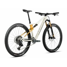 Bicicleta de montaña Oiz M10 AXS Ivory White (Gloss) - Bumblebee Yellow (Matt)
