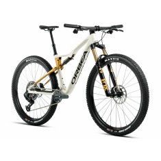 Bicicleta de montaña Oiz M10 AXS Ivory White (Gloss) - Bumblebee Yellow (Matt)
