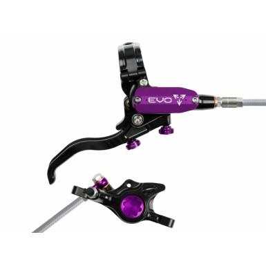 Hope Frein à disque arrière Tech 4 EVO X2 - Noir / Violet - Purebike