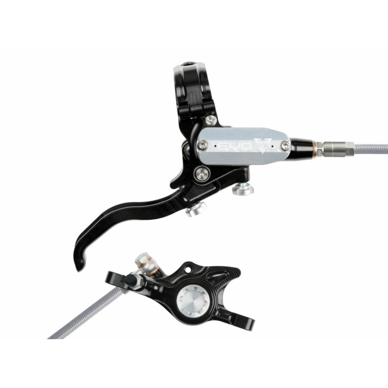Freno de disco trasero Tech 4 EVO X2 - Negro / Plata