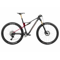 Bicicleta de montaña OIZ M-Team Factory Diamond Carbon View (Matt) - Cherry Red (Gloss)