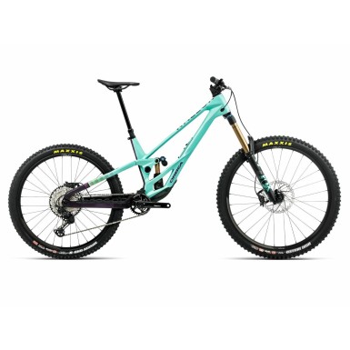 Bicicleta de enduro Rallon E-Team 442 - Aloha Green / Fantasy Purple Carbon View