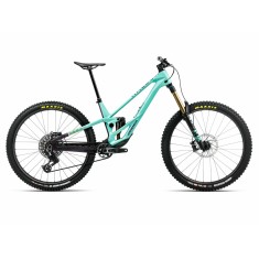 Enduro Mountain Bike Rallon E-LTD 450 - Aloha Green / Fantasy Purple Carbon View