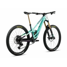 Enduro Mountain Bike Rallon E-LTD 450 - Aloha Green / Fantasy Purple Carbon View