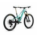 Enduro Mountain Bike Rallon E-LTD 450 - Aloha Green / Fantasy Purple Carbon View