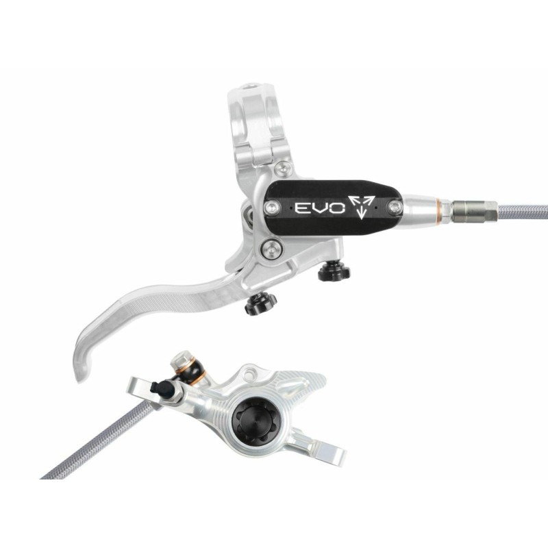 Freno de disco trasero Tech 4 EVO X2 - Plata / Negro