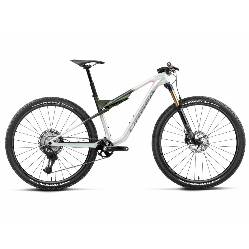 Mountain Bike OIZ M-Pro Iris White / Seaweed Carbon View (Gloss)