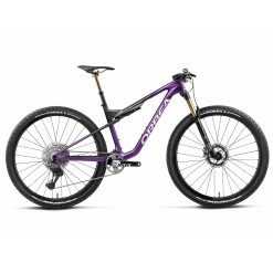 Bicicleta de montaña OIZ M-Team Factory Royal Plum / Diamond Black Carbon View (Matt)