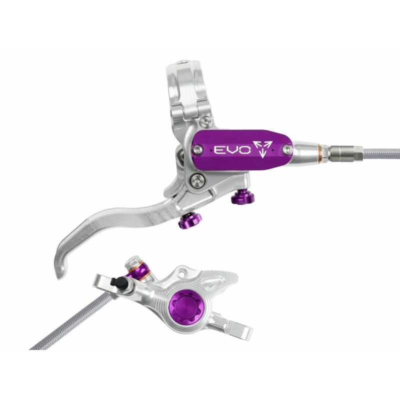 Tech 4 EVO X2 rear disc brake - Silver / Purple