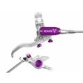 Freno de disco trasero Tech 4 EVO X2 - Plata / Violeta