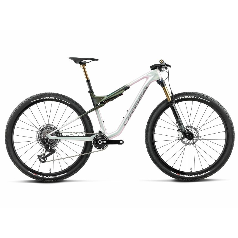 Bicicleta de montaña OIZ M-LTD Iris White / Seaweed Carbon View (Gloss)