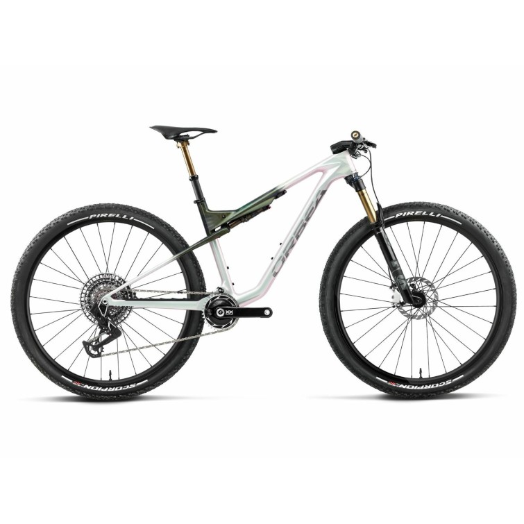 Mountain Bike OIZ M-LTD Iris White / Seaweed Carbon View (Gloss)