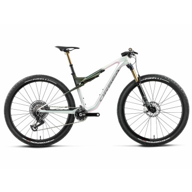 Bicicleta de montaña OIZ M-LTD Iris White / Seaweed Carbon View (Gloss)