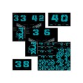 Kit de adhesivos para horquilla y amortiguador