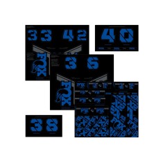 Kit de adhesivos para horquilla y amortiguador