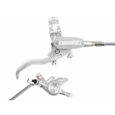 Freno de disco trasero Tech 4 EVO X2 - Plata / Plata