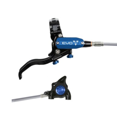 Frein à disque arrière Tech 4 EVO X2 Flat Mount - Noir / Bleu