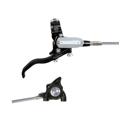 Frein à disque arrière Tech 4 EVO X2 Flat Mount - Noir / Argent