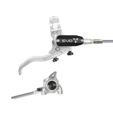 Freno de disco trasero Tech 4 EVO X2 Flat Mount - Plata / Negro