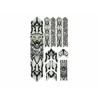 All Mountain Style Kit protections de cadre Extra 10 pièces - Kriss Kyle - Purebike