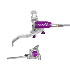 Freno de disco trasero Tech 4 EVO X2 Flat Mount - Plata / Violeta